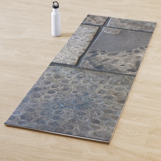 Petosky Stone Pattern Yogamat (In situ)
