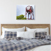 Petosky Tower Clock Canvas Afdruk (Insitu (Slaapkamer))