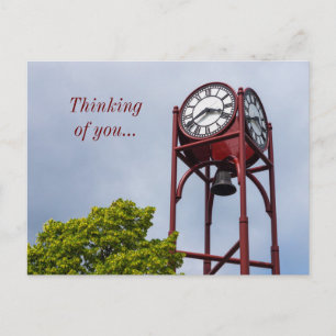 Petosky Tower Clock denking of You Briefkaart