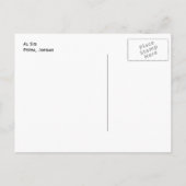 Petra, Briefkaart Jordanië (Achterkant)