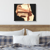 Petra glimp canvas afdruk (Insitu (Slaapkamer))