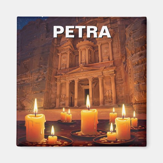 Petra Jordan Candles Night Magneet (Voorkant)