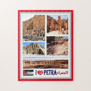 Petra - Jordan - I Love - Legpuzzel