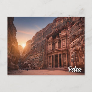 Petra Jordan Reizen Briefkaart