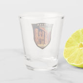 Petra Jordan Travel Art  Shot Glas (Achterkant)