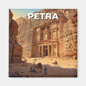 Petra Jordan Travel Magneet (Voorkant)