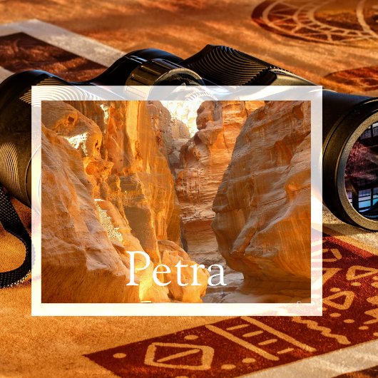 Petra, Jordanie Carte postale