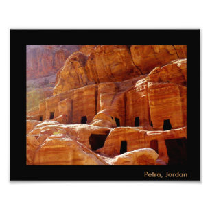 Petra, Jordanië Foto Afdruk