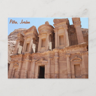 Petra Jordanië het Graf van het Paleis Briefkaart