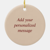 Petra, Jordanië: Het klooster Keramisch Ornament (Achterkant)