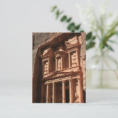 petra schat khazneh briefkaart (Staand voorkant)