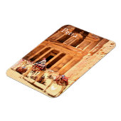 Petra - Schatkist en kamelen - koelkast magnet Magneet (Linkerzijde)