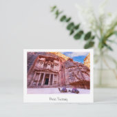 Petra Treasury Briefkaart (Staand voorkant)