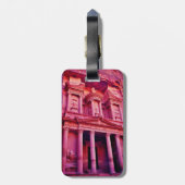 Petra Treasury Building Bagagelabel (Achterkant verticaal)