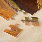 Petra Treasury Jigzaag Legpuzzel (Zijkant)