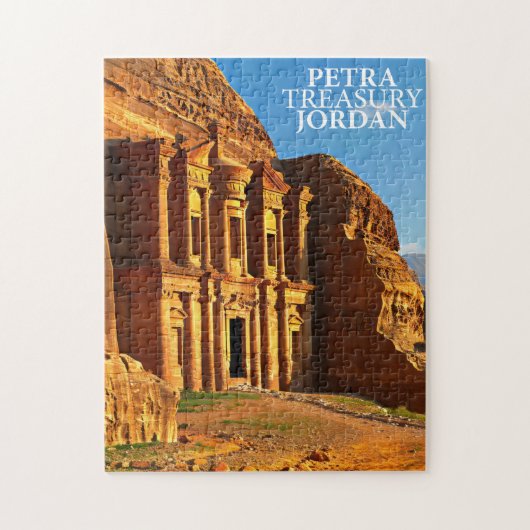 Petra Treasury Jigzaag Legpuzzel (Verticaal)
