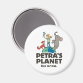 Petra's Planet Magnet Magneet (Voorkant / Achterkant)