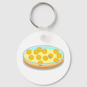 Petri Dish MRSA Sleutelhanger