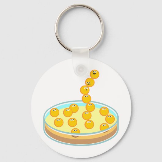 Petri Dish Tower Sleutelhanger (Voorkant)