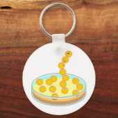 Petri Dish Tower Sleutelhanger (Voorkant)