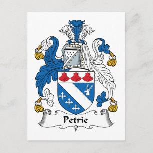 Petrie Family Crest Briefkaart