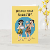 Petrifié par 39e carte d'anniversaire (Fleur jaune)