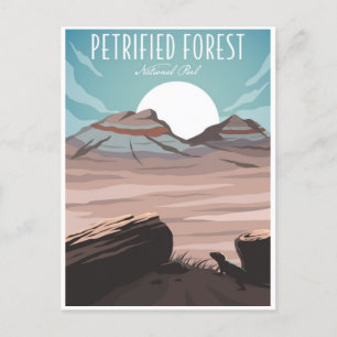 Petrified Forest National Park Arizona Briefkaart
