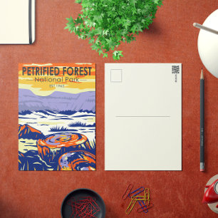 Petrified Forest National Park Arizona Briefkaart