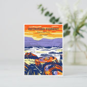 Petrified Forest National Park Arizona Briefkaart (Staand voorkant)