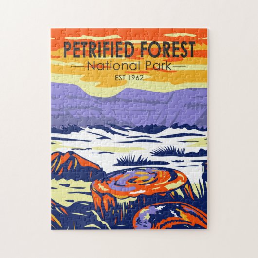 Petrified Forest National Park Arizona  Legpuzzel (Verticaal)