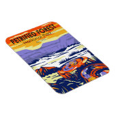 Petrified Forest National Park Arizona  Magneet (Rechterzijde)