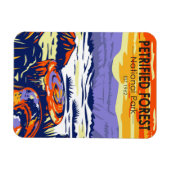 Petrified Forest National Park Arizona  Magneet (Horizontaal)