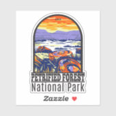 Petrified Forest National Park Arizona  Sticker (Vel)