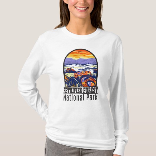 Petrified Forest National Park Arizona  T-shirt (Voorkant)