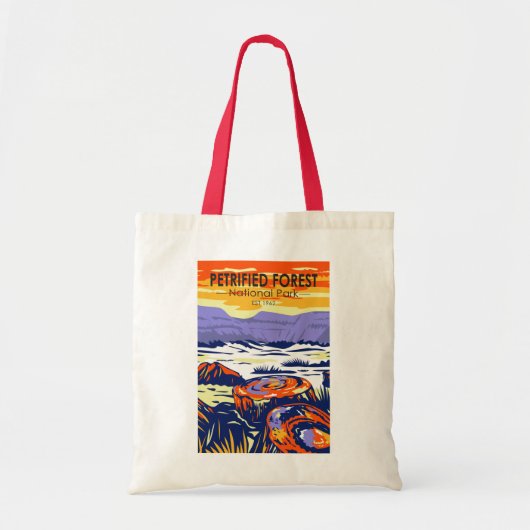 Petrified Forest National Park Arizona  Tote Bag (Voorkant)