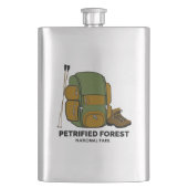 Petrified Forest National Park Backpack Flacon (Voorkant)