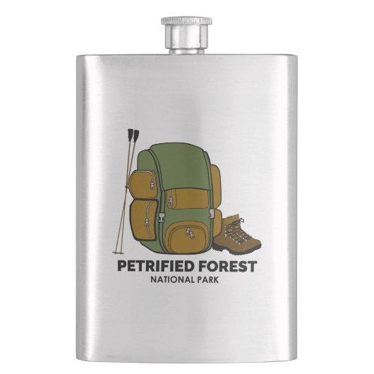 Petrified Forest National Park Backpack Flacon (Voorkant)