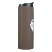 Petrified Forest National Park Sun Trees Thermosbeker (Gedraaid links)