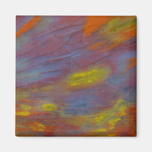 Petrified Wood Close-up Magneet