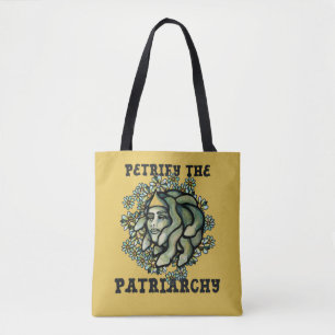 Petrify the Patriarchy Medusa Gorgon Draagtas
