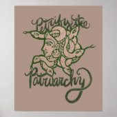 Petrify the Patriarchy Poster (Voorkant)