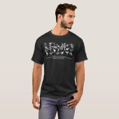 Petroglyph Bird Collectie T-Shirt (Voorkant volledig)