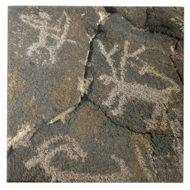 Petroglyph Ceramic Tile Tegeltje
