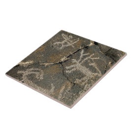 Petroglyph Ceramic Tile Tegeltje
