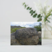 Petroglyph-gebied Briefkaart (Staand voorkant)