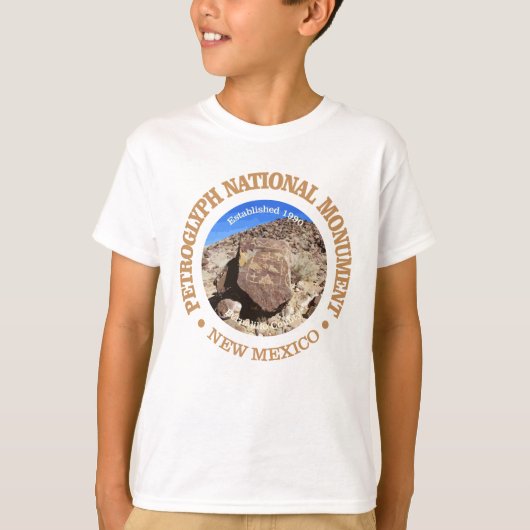 Petroglyph Nationaal Monument T-shirt (Voorkant)