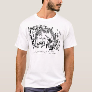Petroglyph-panel - Rochester Creek, Utah T-Shirt