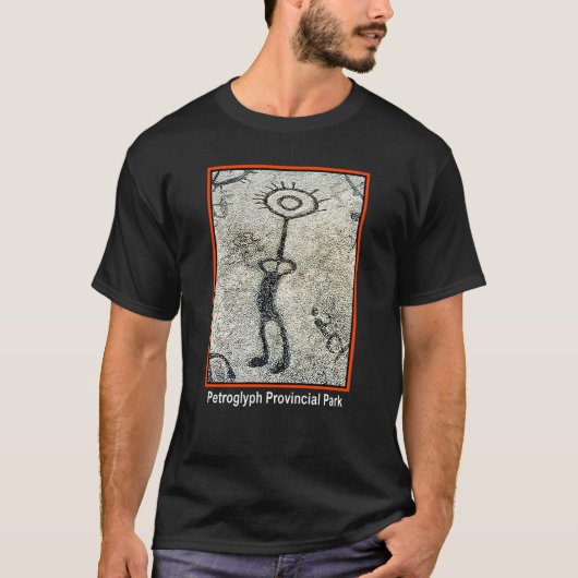 Petroglyph Provincial Park T-shirt (Voorkant)