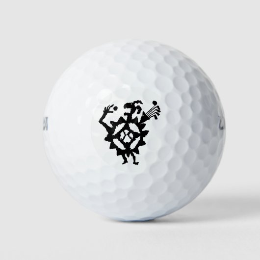 Petroglyph, touriste de balle de golf (Devant)