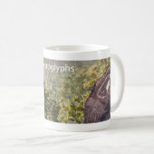 pétroglyphe de tasse de café (Devant droit)